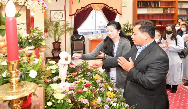 Trang nghiêm Đại lễ Phật Đản 2645 tại chùa Phổ Từ, Hayward, California, Hoa Kỳ