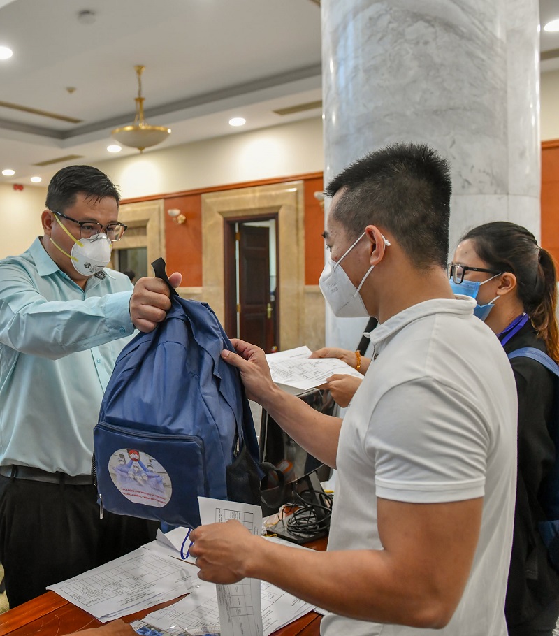TP.HCM: 80 Tăng Ni và Phật tử tham dự Lễ xuất quân đợt 1, tình nguyện phục vụ tại các bệnh viện dã chiến và phục hồi Covid-19