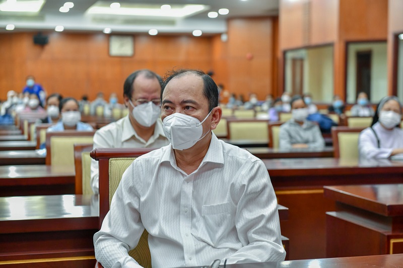 TP.HCM: 80 Tăng Ni và Phật tử tham dự Lễ xuất quân đợt 1, tình nguyện phục vụ tại các bệnh viện dã chiến và phục hồi Covid-19