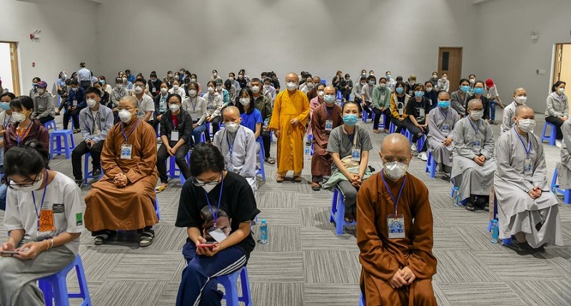 TP.HCM: 80 Tăng Ni và Phật tử tham dự Lễ xuất quân đợt 1, tình nguyện phục vụ tại các bệnh viện dã chiến và phục hồi Covid-19