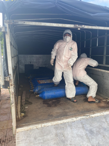Tiếp thêm hơi thở cho F0 trở nặng từ hơn 260 bình oxy