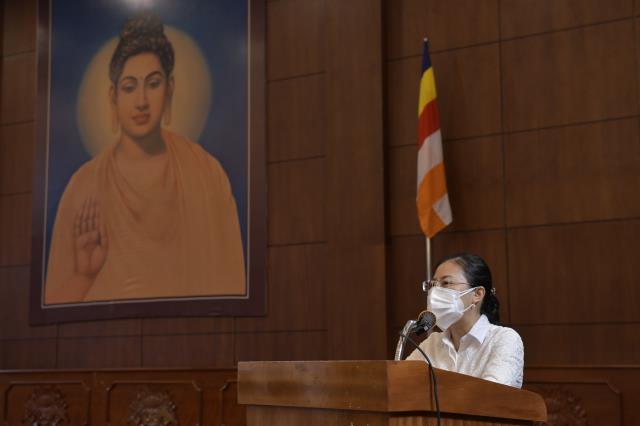 Thêm 50 tình nguyện viên Phật giáo tham dự lễ xuất hành hỗ trợ chống dịch tại Bệnh viện Hồi sức Covid-19