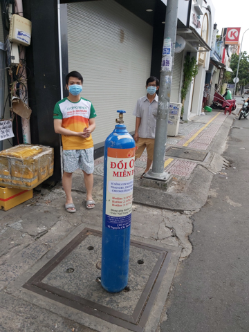 Tiếp thêm hơi thở cho F0 trở nặng từ hơn 260 bình oxy