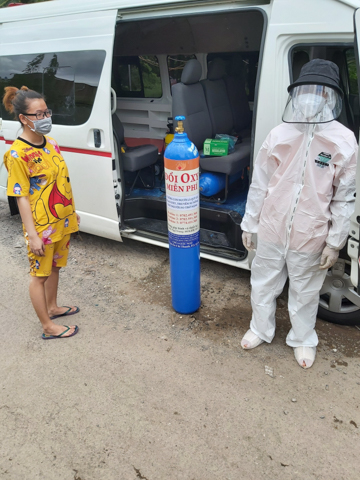 Tiếp thêm hơi thở cho F0 trở nặng từ hơn 260 bình oxy