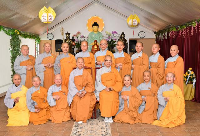 Trang Nghiêm Khóa Tu “Kiết Thu Tịnh Trụ” Năm 2021 Tại Tu Viện Huyền Không, San Jose, Hoa Kỳ