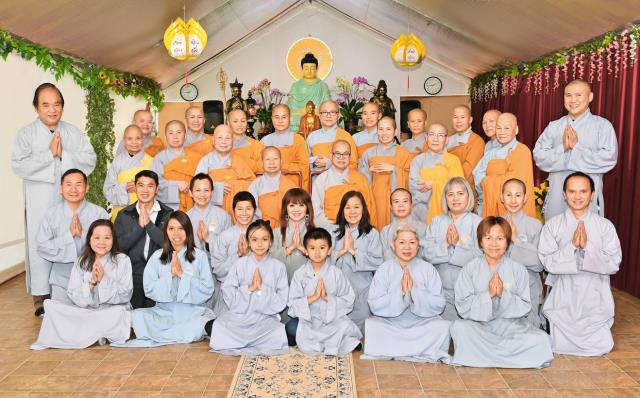 Trang Nghiêm Khóa Tu “Kiết Thu Tịnh Trụ” Năm 2021 Tại Tu Viện Huyền Không, San Jose, Hoa Kỳ