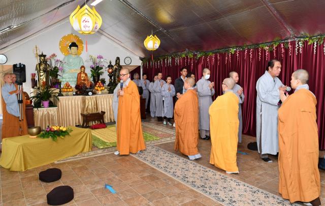 Trang Nghiêm Khóa Tu “Kiết Thu Tịnh Trụ” Năm 2021 Tại Tu Viện Huyền Không, San Jose, Hoa Kỳ
