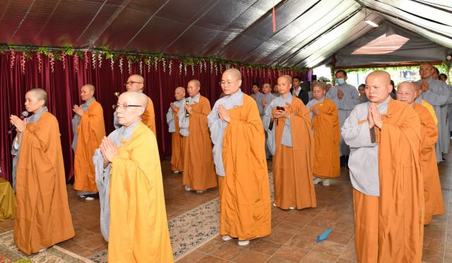Trang Nghiêm Khóa Tu “Kiết Thu Tịnh Trụ” Năm 2021 Tại Tu Viện Huyền Không, San Jose, Hoa Kỳ