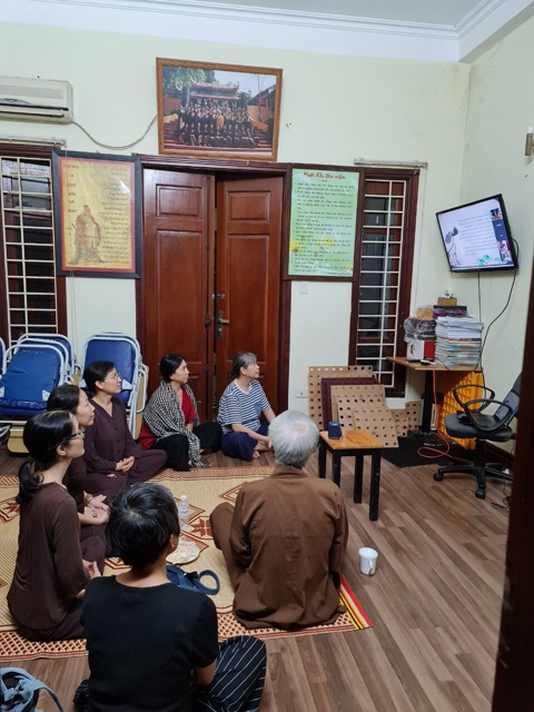 Lớp Phật học cơ bản Online giữa Thủ đô Hà Nội