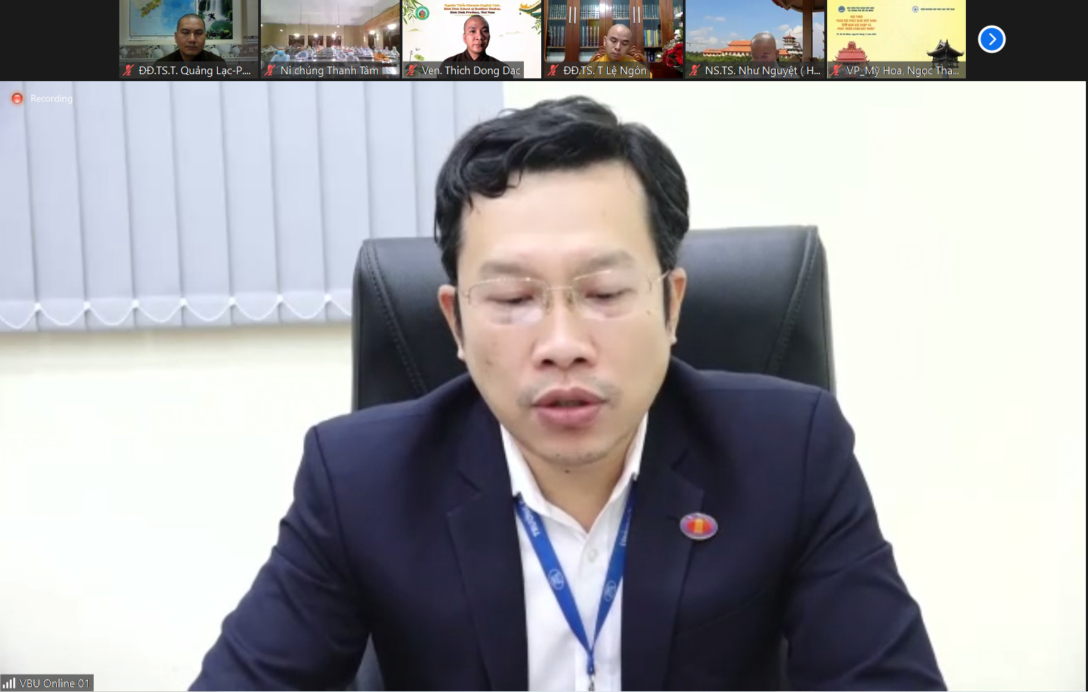 Lễ Bế mạc Hội thảo online “Giáo hội Phật giáo Việt Nam: 40 năm hội nhập và phát triển cùng đất nước”