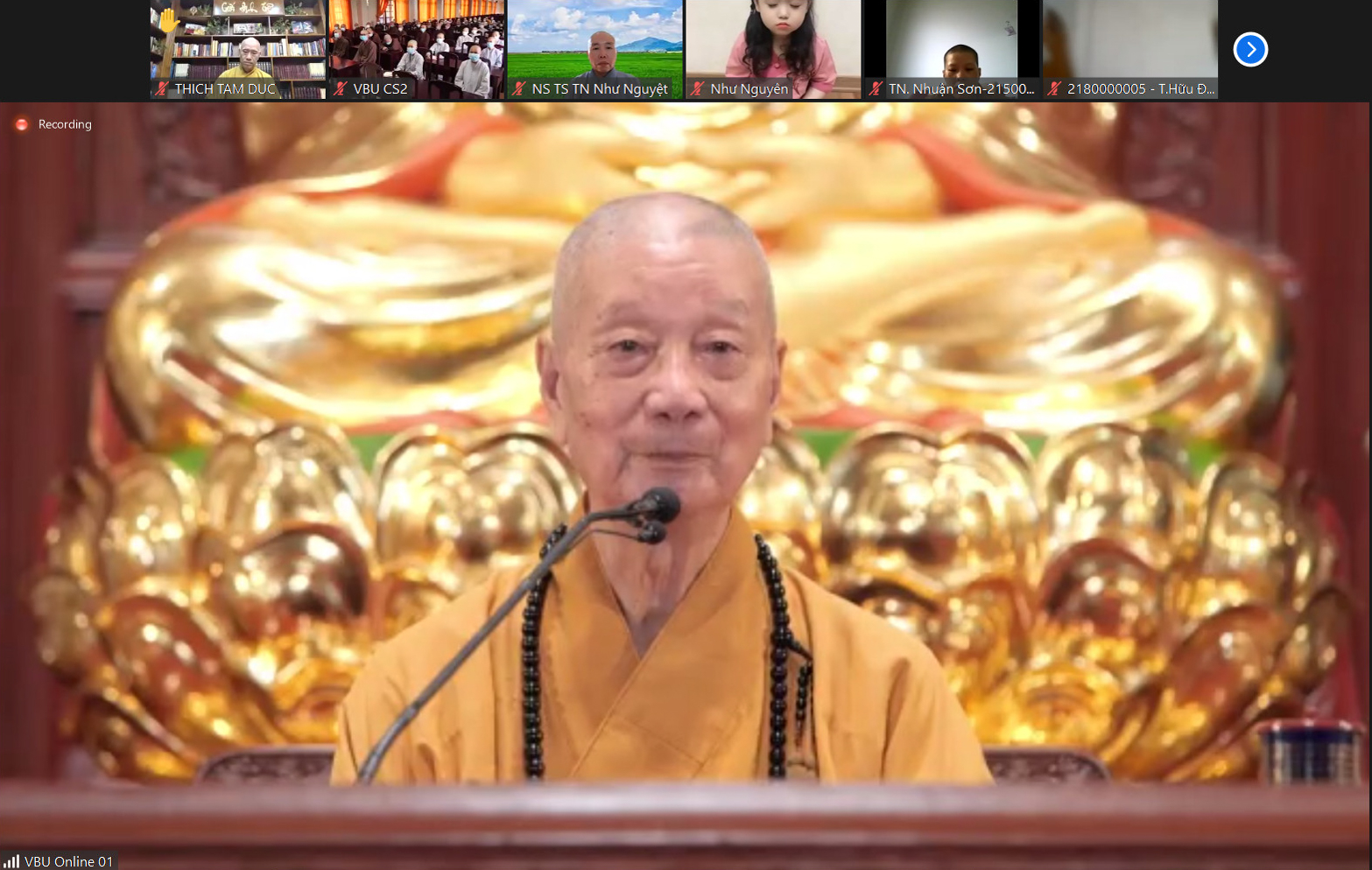 Khai mạc Hội thảo online “Giáo hội Phật giáo Việt Nam: 40 năm hội nhập và phát triển cùng đất nước”