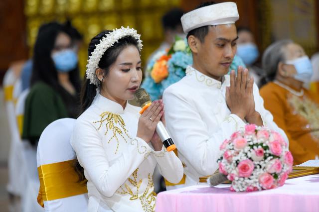 Lễ hằng thuận của chú rể Thành Nhân (PD. Chiếu Tài) và cô dâu Huyền Trang (PD. Giác Minh Nhã)