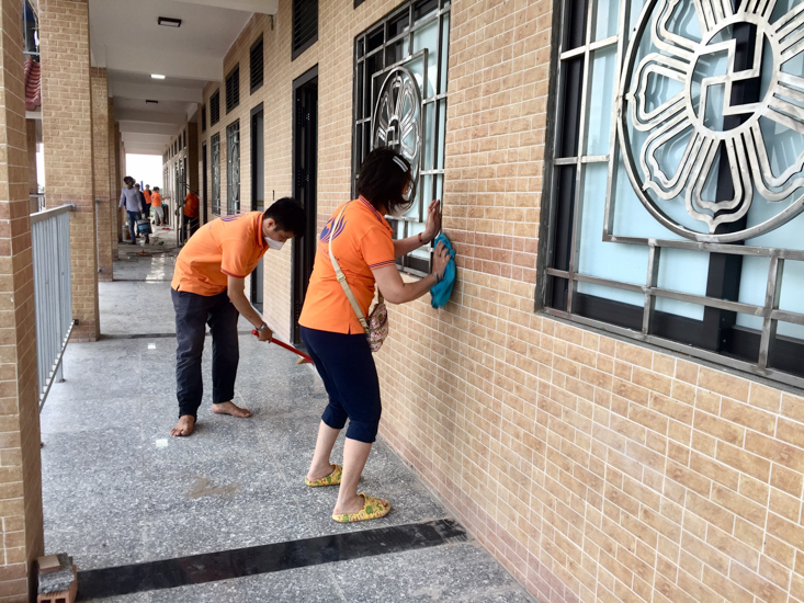Những ngày rộn ràng sáng đêm tại chùa Quan Âm Đông Hải (Sóc Trăng)