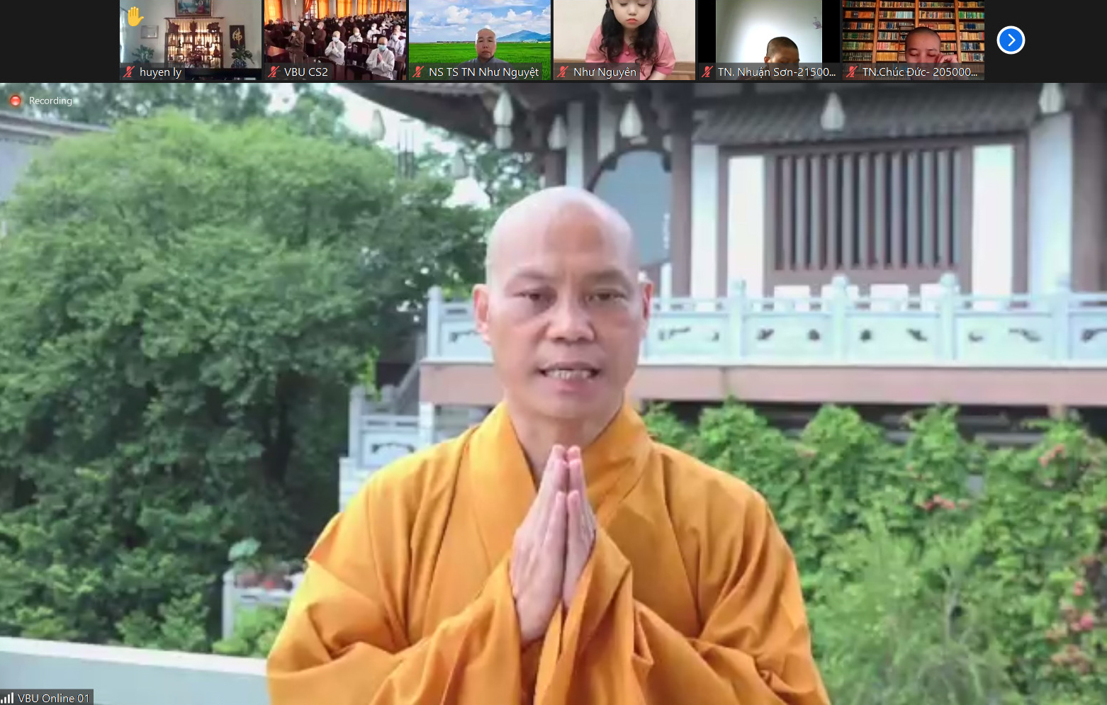 Khai mạc Hội thảo online “Giáo hội Phật giáo Việt Nam: 40 năm hội nhập và phát triển cùng đất nước”