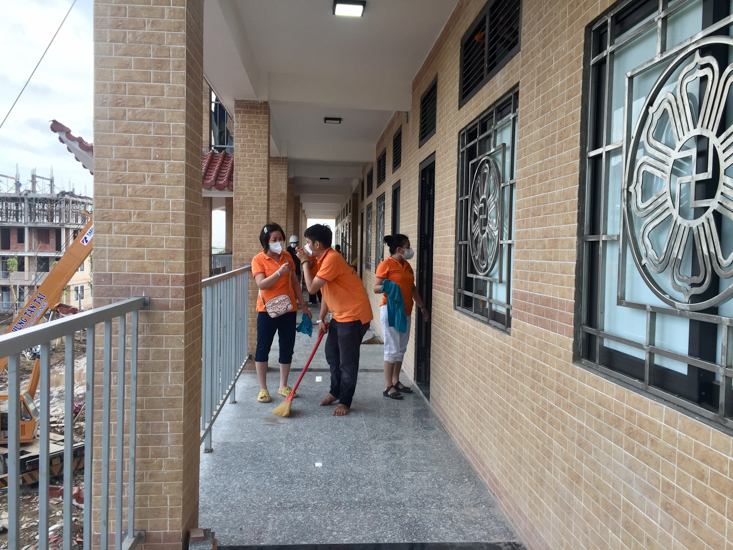 Những ngày rộn ràng sáng đêm tại chùa Quan Âm Đông Hải (Sóc Trăng)