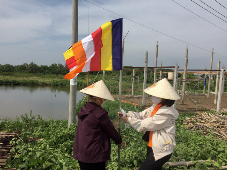 Những ngày rộn ràng sáng đêm tại chùa Quan Âm Đông Hải (Sóc Trăng)