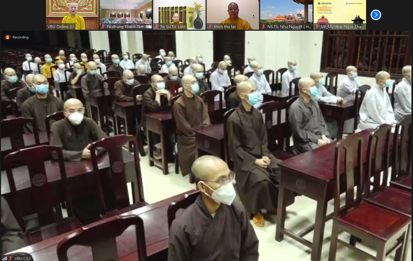Lễ Bế mạc Hội thảo online “Giáo hội Phật giáo Việt Nam: 40 năm hội nhập và phát triển cùng đất nước”