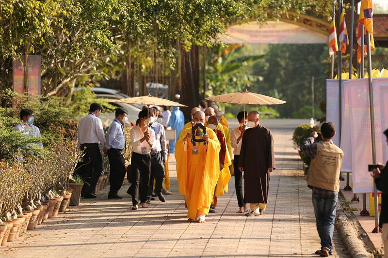 Đồng Tháp: Đại Đức Thích Phước Huệ - Tân Trưởng Ban Phật Giáo Huyện Tam Nông NK 2021 - 2026