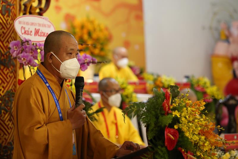 Đồng Tháp: Đại Đức Thích Phước Huệ - Tân Trưởng Ban Phật Giáo Huyện Tam Nông NK 2021 - 2026