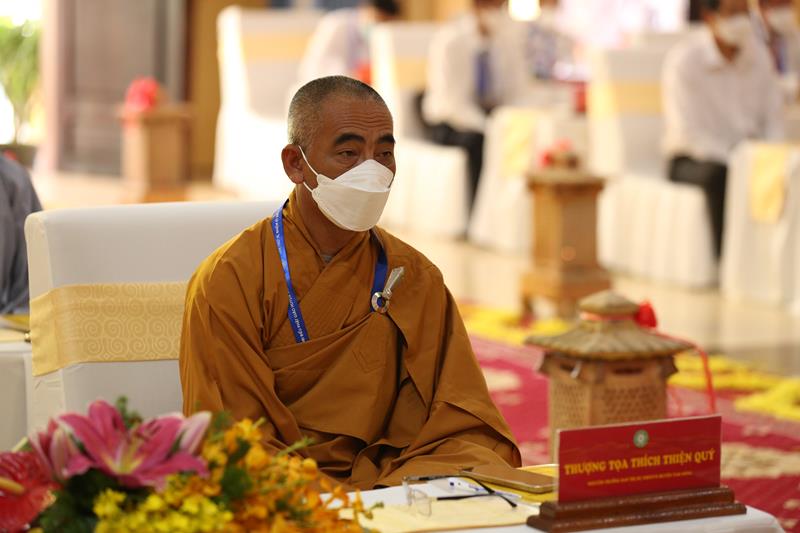Đồng Tháp: Đại Đức Thích Phước Huệ - Tân Trưởng Ban Phật Giáo Huyện Tam Nông NK 2021 - 2026