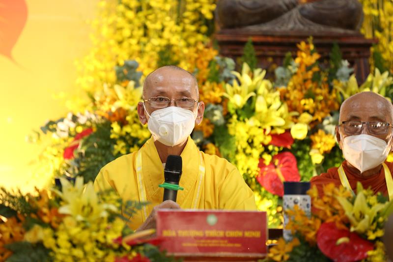 Đồng Tháp: Đại Đức Thích Phước Huệ - Tân Trưởng Ban Phật Giáo Huyện Tam Nông NK 2021 - 2026