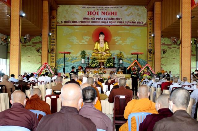 Đồng Nai: Hội nghị tổng kết công tác Phật sự 2021