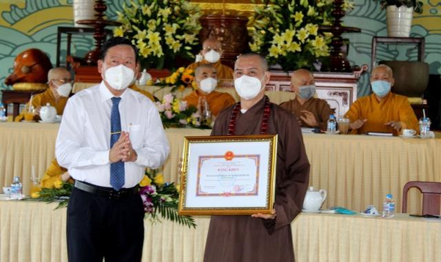 Đồng Nai: Hội nghị tổng kết công tác Phật sự 2021