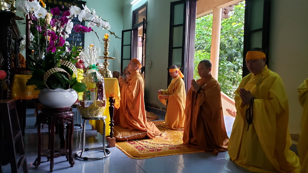 Trang nghiêm lễ Tiểu tường Trưởng lão Hòa thượng Thích Ngộ Tánh