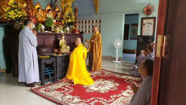 Chùa Bảo Phước cúng rằm Hạ nguyên - tưởng niệm Tiểu tường cố Hòa thượng Thích Ngộ Tánh.