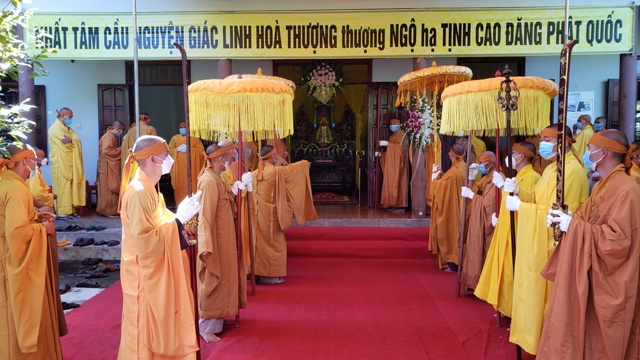 Lễ nhập bảo tháp và bách nhật Hòa thượng Thích Ngộ Tịnh
