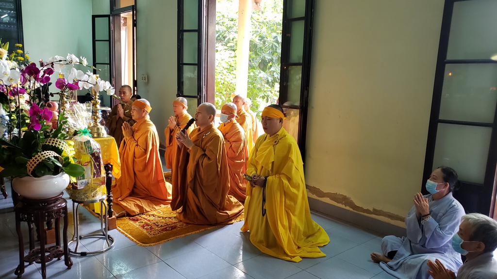 Trang nghiêm lễ Tiểu tường Trưởng lão Hòa thượng Thích Ngộ Tánh