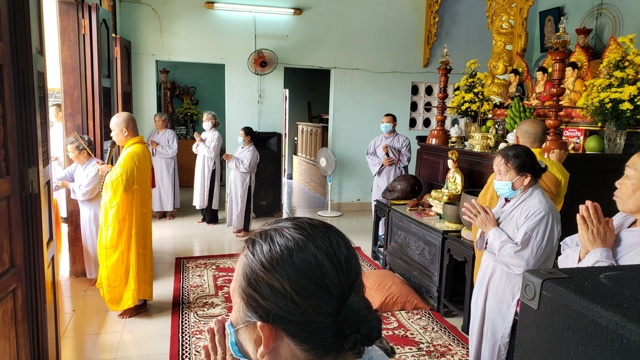 Chùa Bảo Phước cúng rằm Hạ nguyên - tưởng niệm Tiểu tường cố Hòa thượng Thích Ngộ Tánh.