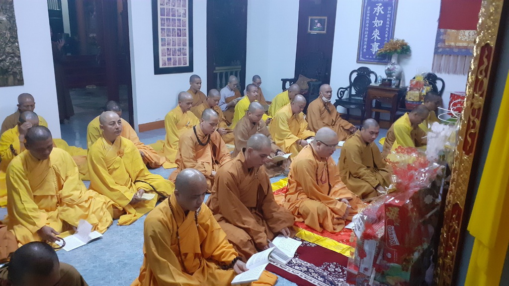 Trang nghiêm lễ Tiểu tường Trưởng lão Hòa thượng Thích Ngộ Tánh