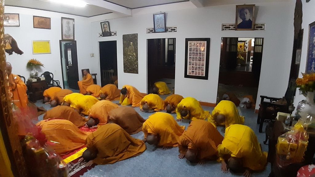 Trang nghiêm lễ Tiểu tường Trưởng lão Hòa thượng Thích Ngộ Tánh