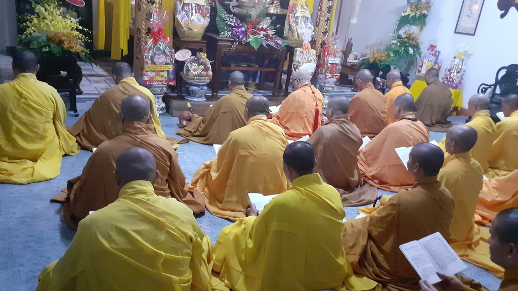 Trang nghiêm lễ Tiểu tường Trưởng lão Hòa thượng Thích Ngộ Tánh