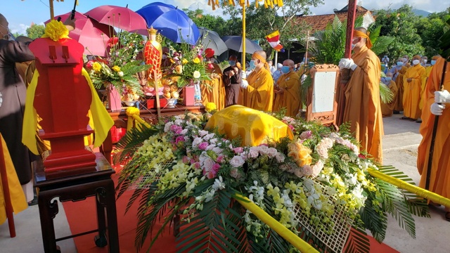 Lễ nhập bảo tháp và bách nhật Hòa thượng Thích Ngộ Tịnh