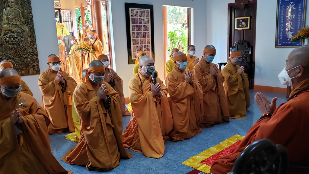 Trang nghiêm lễ Tiểu tường Trưởng lão Hòa thượng Thích Ngộ Tánh