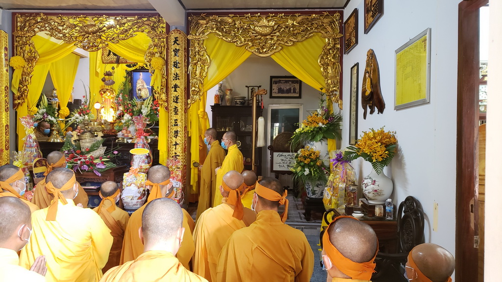 Trang nghiêm lễ Tiểu tường Trưởng lão Hòa thượng Thích Ngộ Tánh