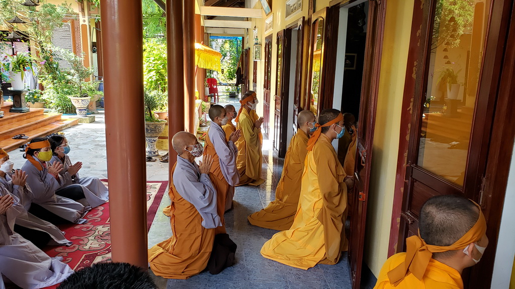 Trang nghiêm lễ Tiểu tường Trưởng lão Hòa thượng Thích Ngộ Tánh