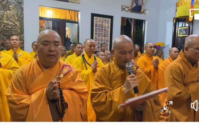 Lễ Đại tường Trưởng lão  Hòa thượng Thích Ngộ Tánh tại chùa Thiên Bửu