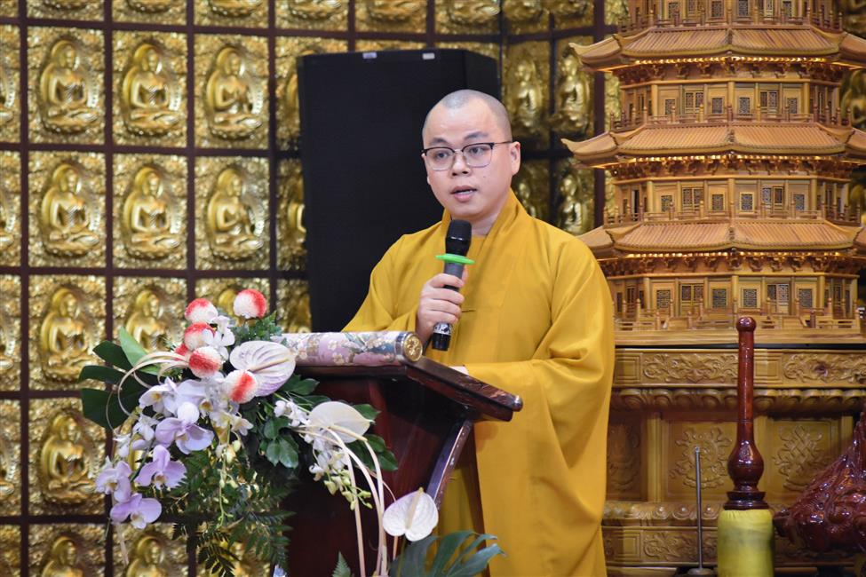 Lễ Hằng thuận của Phật tử chú rể Ngộ Tuệ Nhuận và cô dâu Nhuận Anh