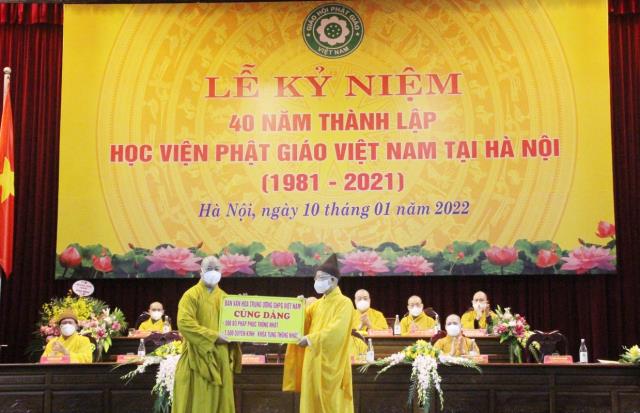 Học Viện PGVN Tại Hà Nội Kỷ Niệm 40 Năm Ngày Thành Lập