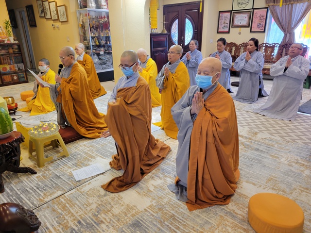 ĐIỆN THƯ PHÂN ƯU GIÁC LINH THIỀN SƯ thượng NHẤT hạ HẠNH
