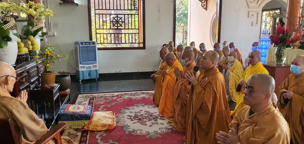 Khánh Hòa: Chúc mừng khánh tuế Hòa thượng Chứng minh BTS PG thị xã Ninh Hòa