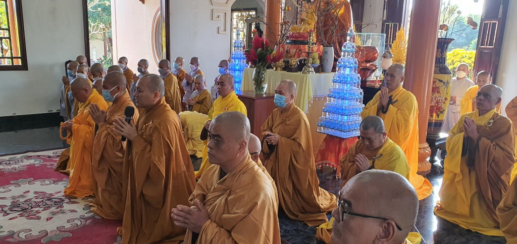 Khánh Hòa: Chúc mừng khánh tuế Hòa thượng Chứng minh BTS PG thị xã Ninh Hòa