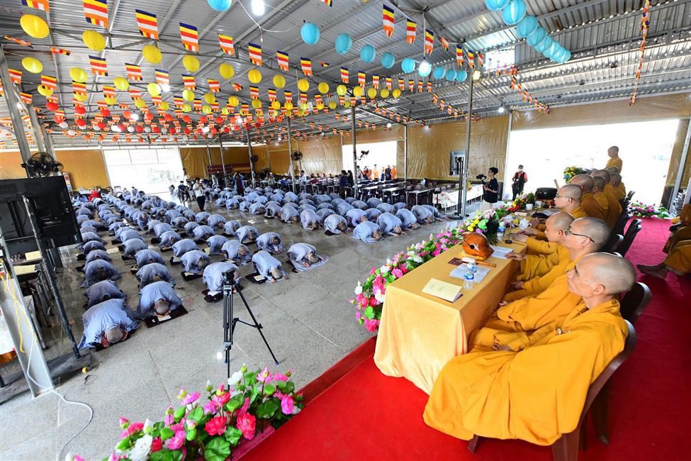 Sóc Trăng: Chùa Quan Âm Đông Hải lần đầu tiên tổ chức khóa tu Xuất Gia Gieo Duyên