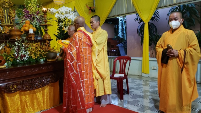 Khánh Hòa: Lễ nhập kim quan cố Ni trưởng Thích nữ Như Minh.