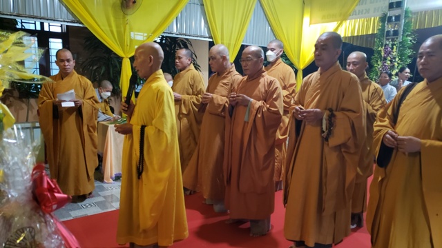 Khánh Hòa: Lễ nhập kim quan cố Ni trưởng Thích nữ Như Minh.