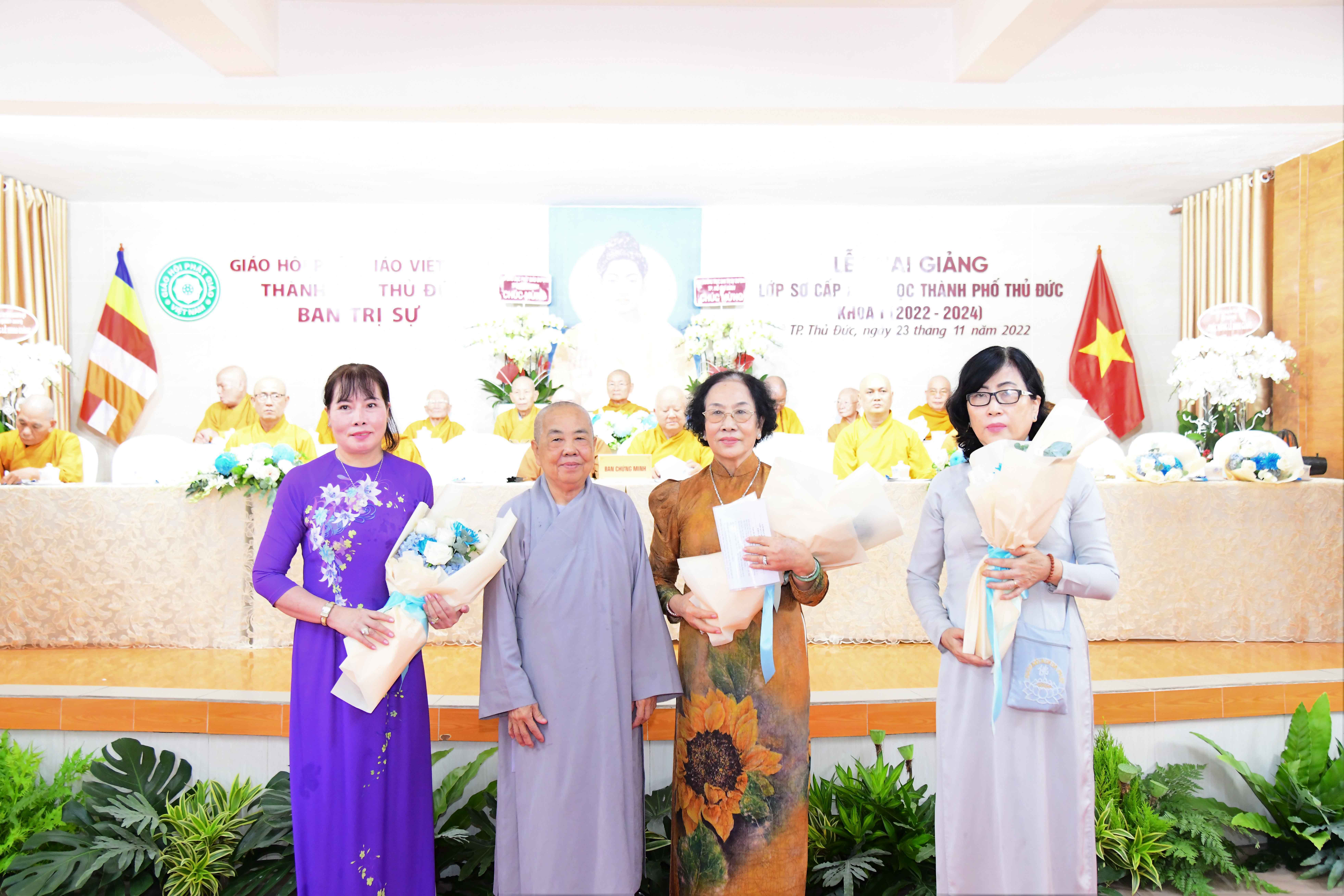 TP. Thủ Đức: Khai giảng lớp sơ cấp Phật học