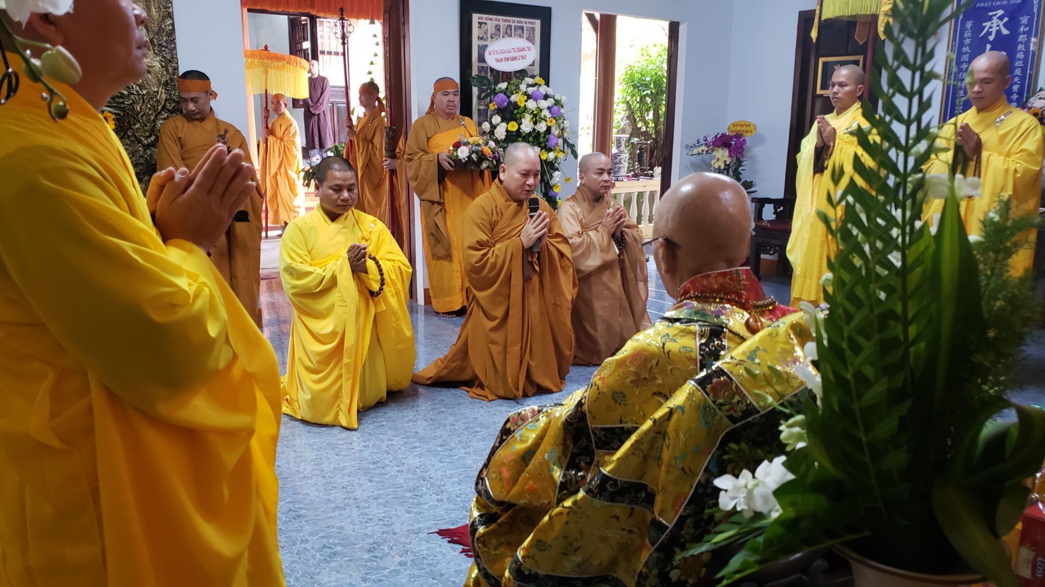 Lễ Đại tường Trưởng lão  Hòa thượng Thích Ngộ Tánh tại chùa Thiên Bửu